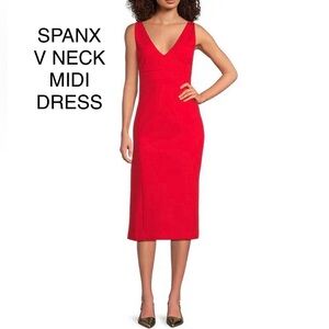 SPANX - V Neck Ponte Dress